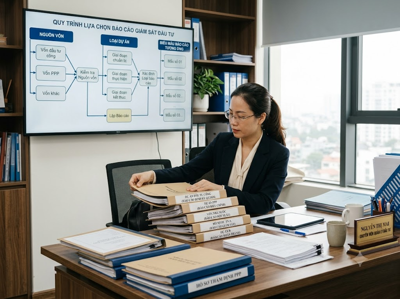 Các nội dung cần có trong báo cáo giám sát đầu tư