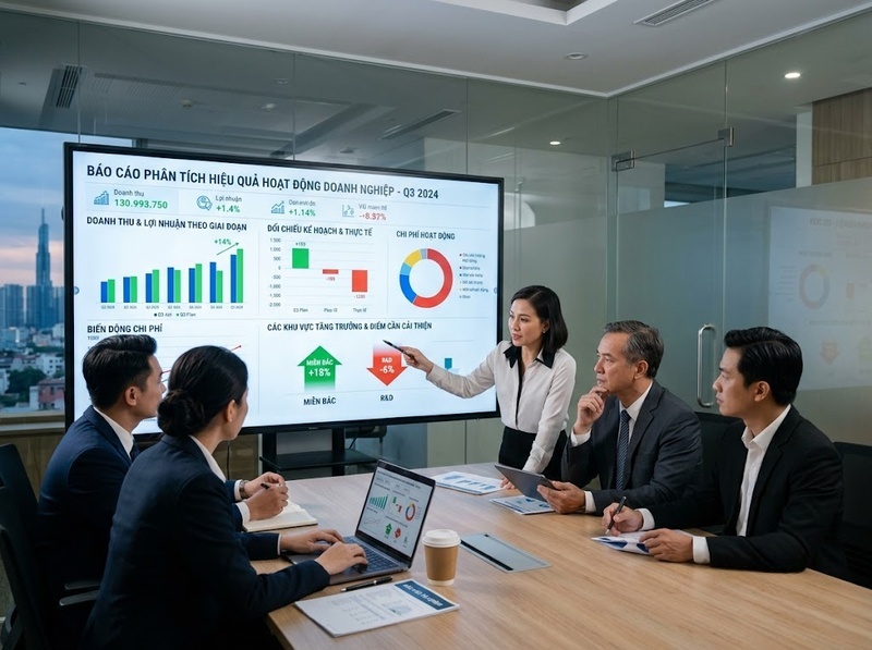 Những nội dung cần có trong báo cáo quản trị