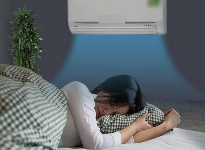 Bật chế độ Eco suốt đêm có gây khô da không?