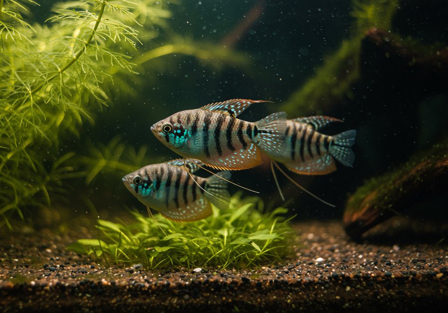 Cá sặc bướm ăn gì trong tự nhiên và thức ăn cho cá nuôi ở ao hồ