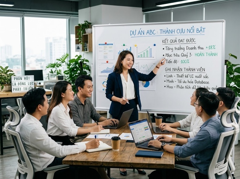 Phản hồi nhân viên để cải thiện hiệu quả làm việc