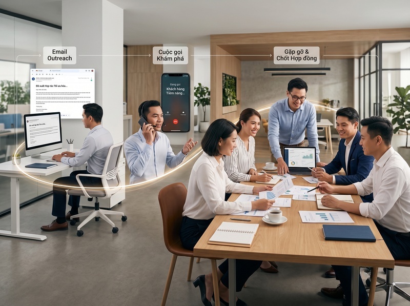 Nên tiếp cận khách hàng B2B qua kênh nào?