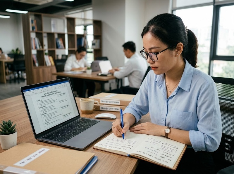 Hướng dẫn viết quy trình làm việc rõ ràng và hiệu quả