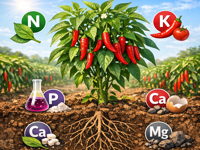 Cách chăm cây ớt ra nhiều quả và hạn chế sâu bệnh hại