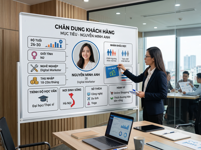 Các thành phần cần có trong chân dung khách hàng