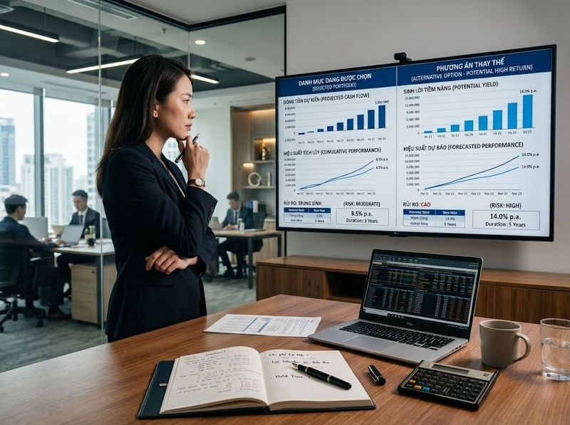 Đánh giá chi phí cơ hội đầu tư khi lựa chọn phương án