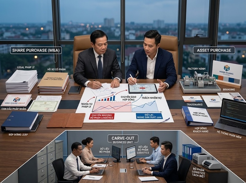 Những việc cần chuẩn bị trước khi bán công ty