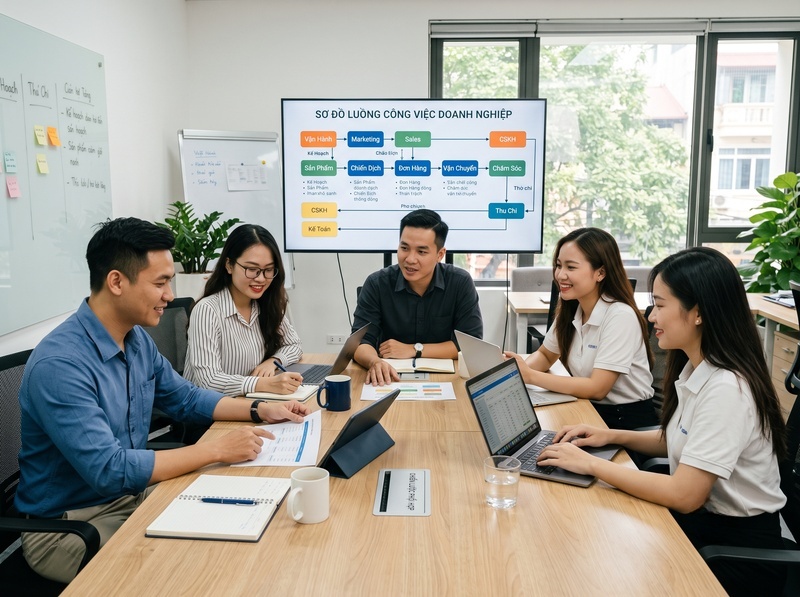 Xây dựng cơ cấu tổ chức doanh nghiệp nhỏ phù hợp từng giai đoạn