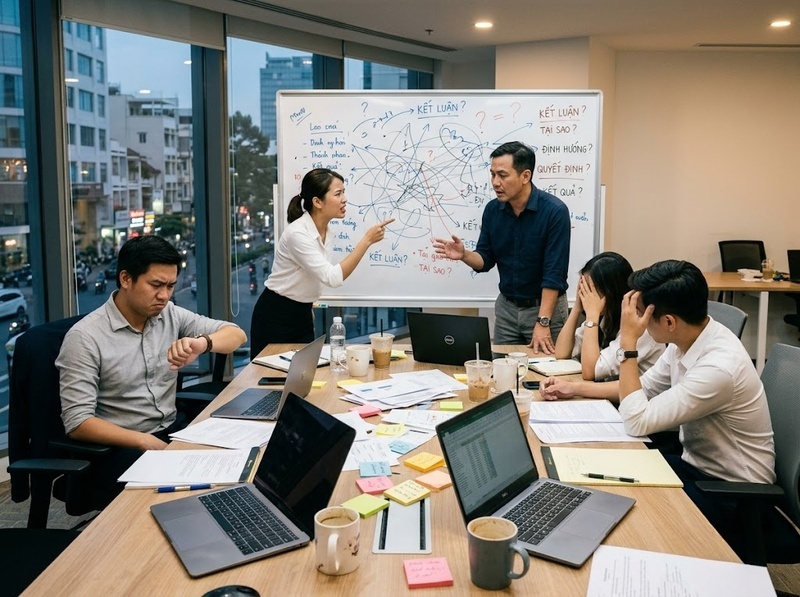 Tránh họp kéo dài nhưng không có quyết định