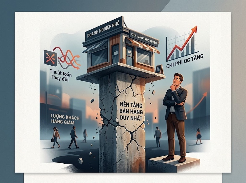 Giảm rủi ro bằng cách đa dạng hóa kênh bán hàng