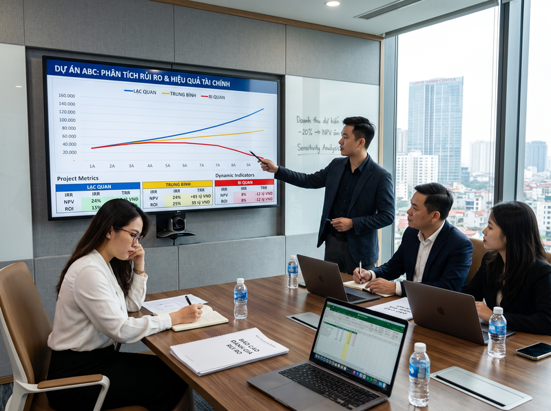 Đánh giá dự án khi doanh thu không chắc chắn