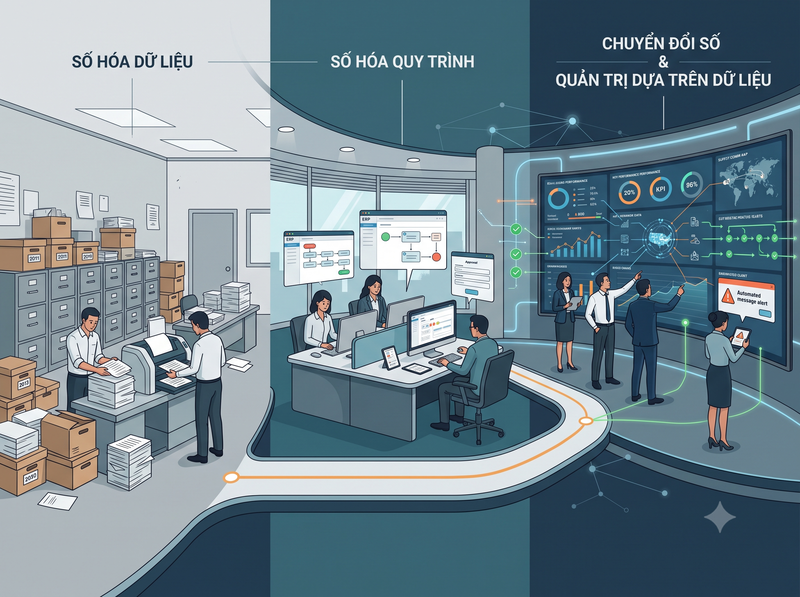 Dấu hiệu doanh nghiệp cần chuyển đổi số