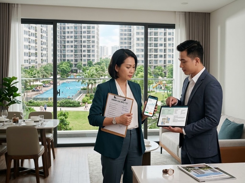 Đầu tư căn hộ cần xem xét giá mua, dòng tiền và thanh khoản