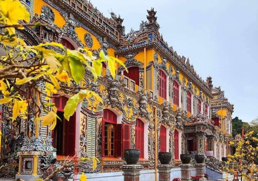 Điện Kiến Trung - Dấu ấn kiến trúc Việt - Pháp của triều Nguyễn