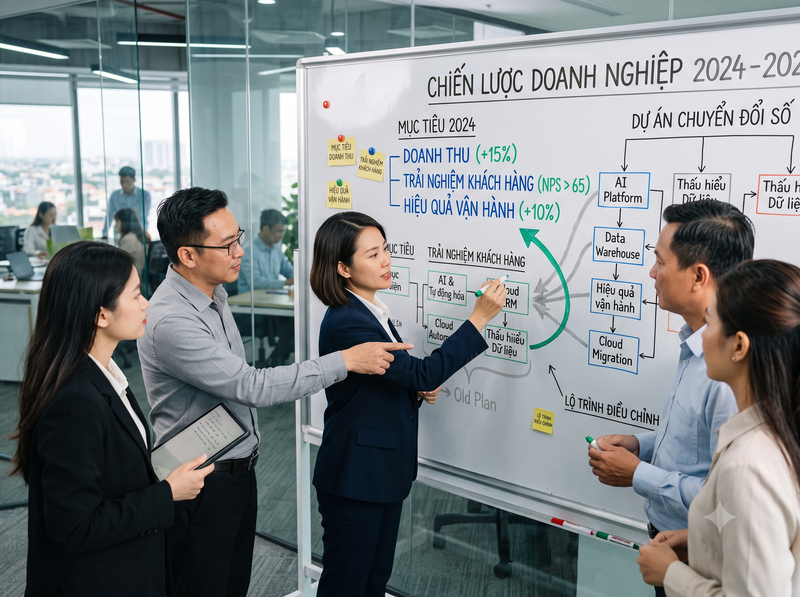 Khi nào nên điều chỉnh dự án chuyển đổi số?