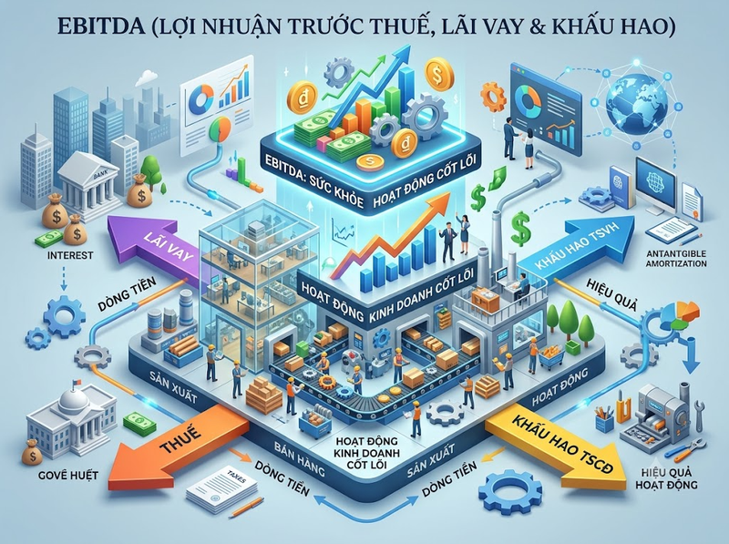 Hướng dẫn định giá doanh nghiệp bằng EBITDA