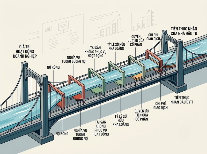 Xác định giá trị khoản đầu tư trước khi thoái vốn