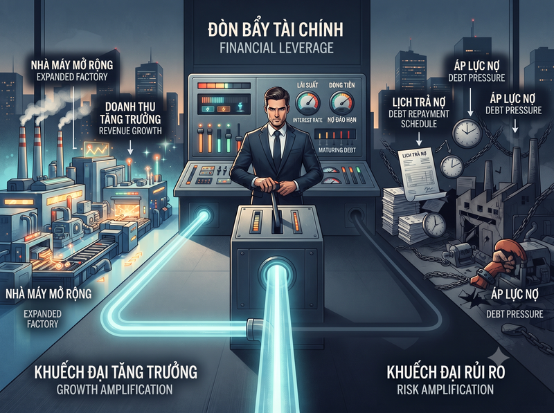 Cách đánh giá doanh nghiệp vay nợ quá nhiều