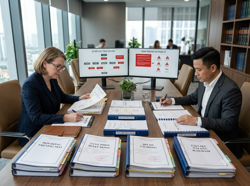Các nội dung cần kiểm tra trong due diligence M&A