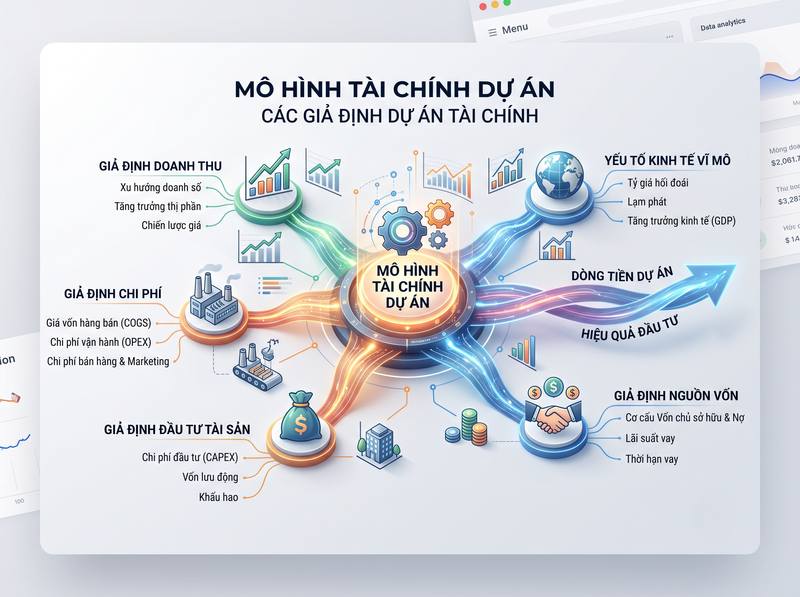 Xây dựng giả định tài chính đáng tin cậy cho dự án