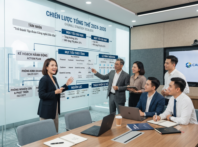 Hệ thống quản trị doanh nghiệp gồm những thành phần nào?