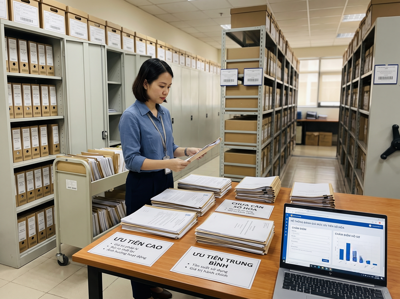 Các loại hồ sơ doanh nghiệp nên số hóa trước