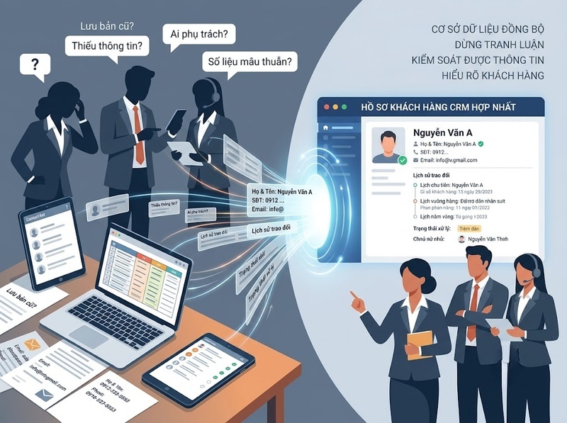 Dấu hiệu doanh nghiệp cần chuyển từ Excel sang CRM
