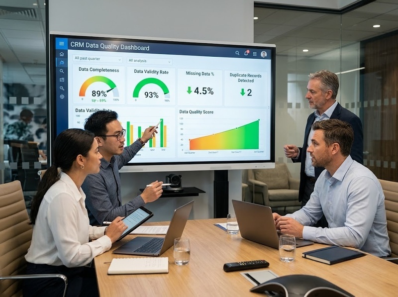 Kiểm soát chất lượng dữ liệu khách hàng trên CRM