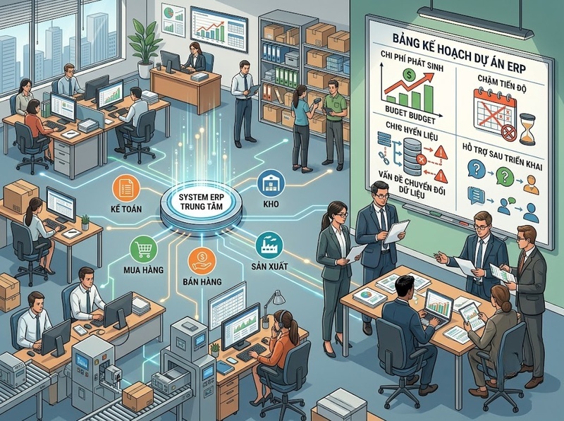 Tiêu chí chọn nhà cung cấp ERP phù hợp