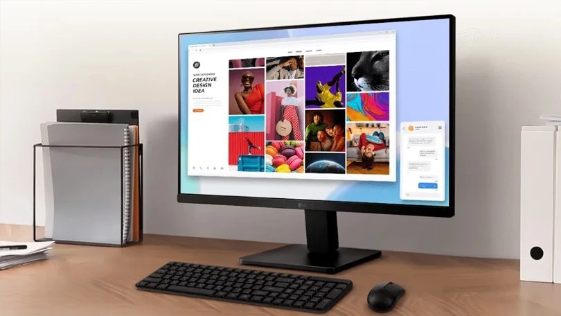 Màn hình LG cho văn phòng và học tập – Hiển thị chuẩn màu, bảo vệ mắt tối ưu