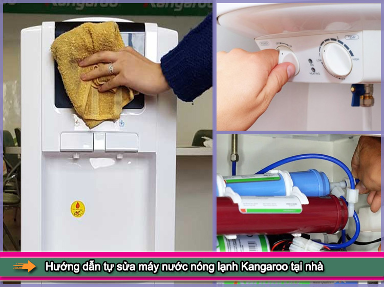 Bí quyết tự sửa máy nước nóng lạnh Kangaroo ngay tại nhà