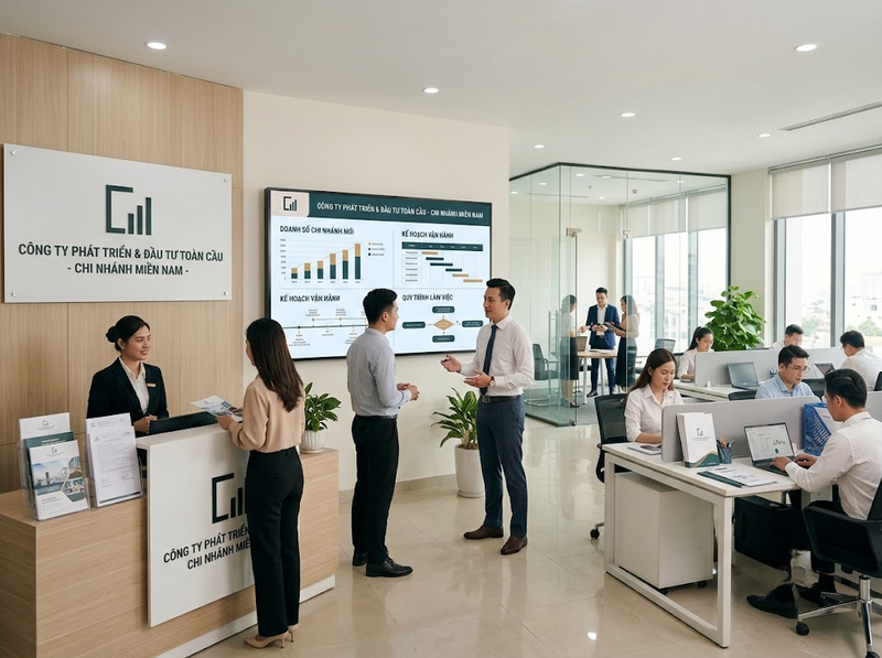 So sánh mở chi nhánh và hợp tác với đối tác địa phương