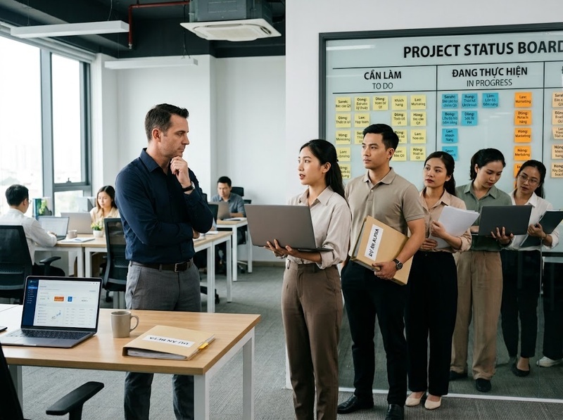 Ngăn nhân viên đẩy công việc ngược cho quản lý