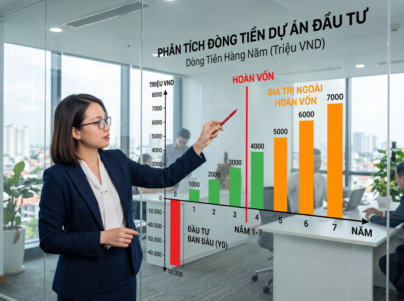 Thời gian hoàn vốn có đủ để đánh giá dự án?
