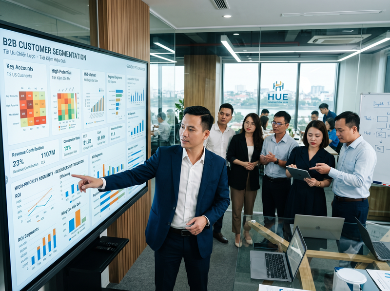 Tiêu chí phân khúc khách hàng B2B hiệu quả
