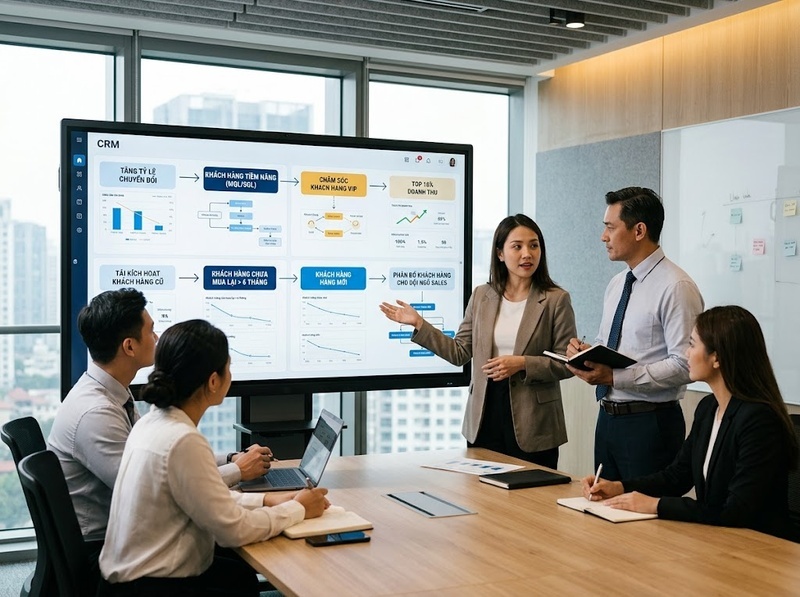 Phân nhóm khách hàng hiệu quả trên hệ thống CRM