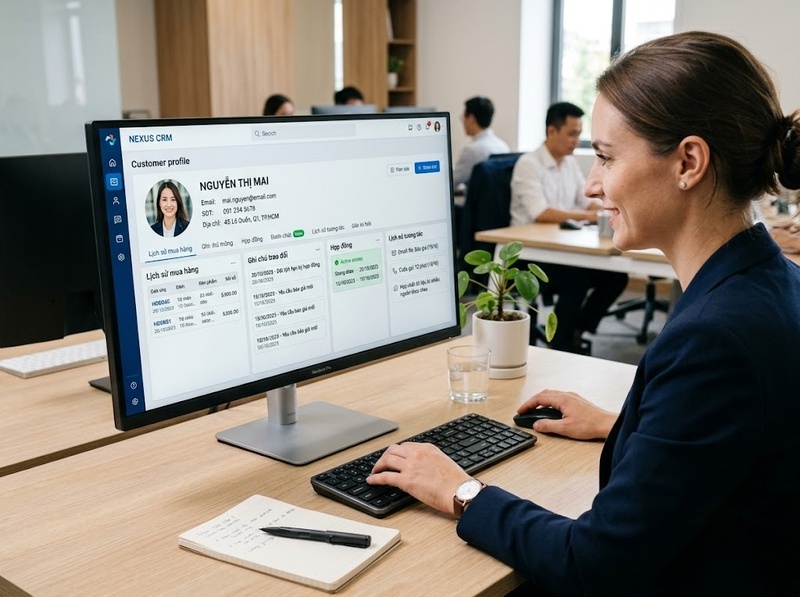 CRM giúp doanh nghiệp quản lý khách hàng hiệu quả