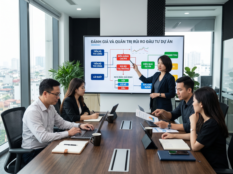 Xây dựng các kịch bản đầu tư cho dự án