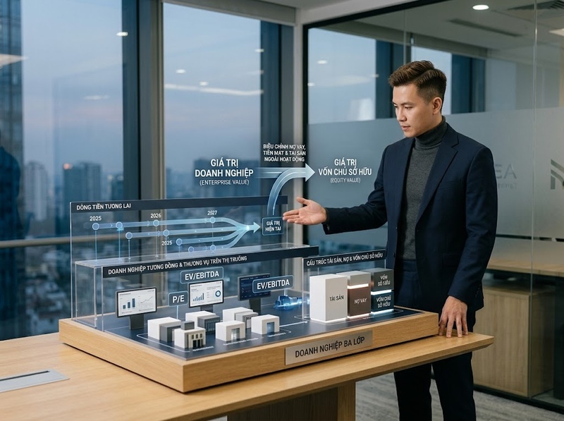 So sánh các phương pháp định giá doanh nghiệp phổ biến