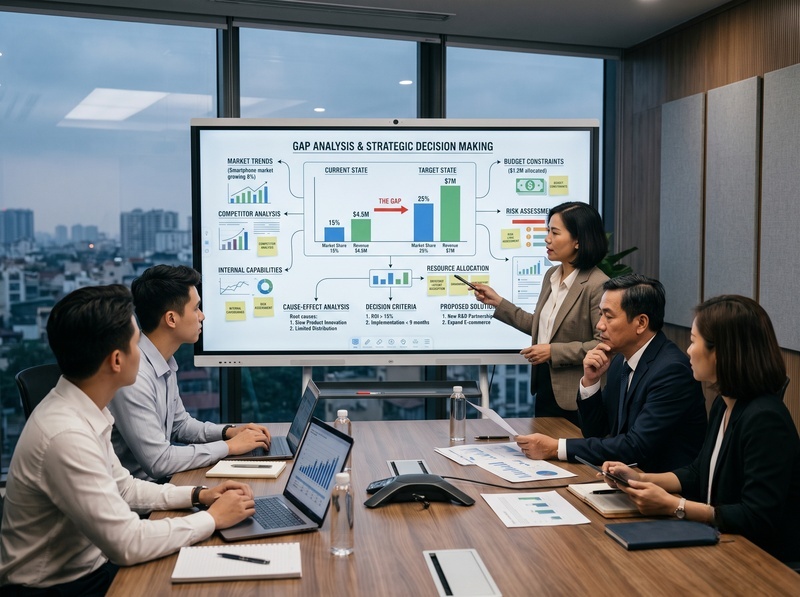Các bước trong quy trình ra quyết định quản lý