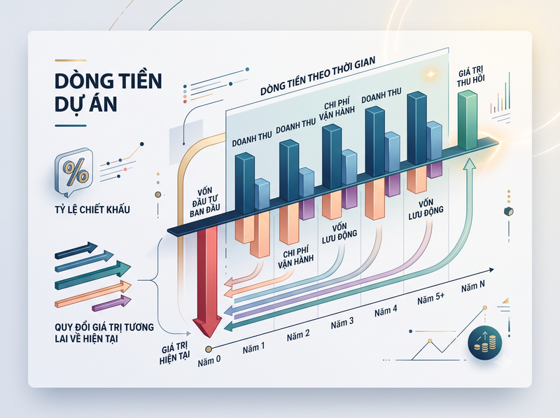 Các chỉ tiêu quan trọng khi thẩm định tài chính dự án