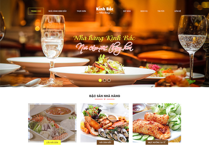 Thiết kế web nhà hàng Đà Nẵng cần gì