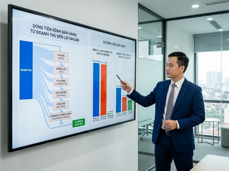 Cách tối ưu kênh bán hàng kém hiệu quả