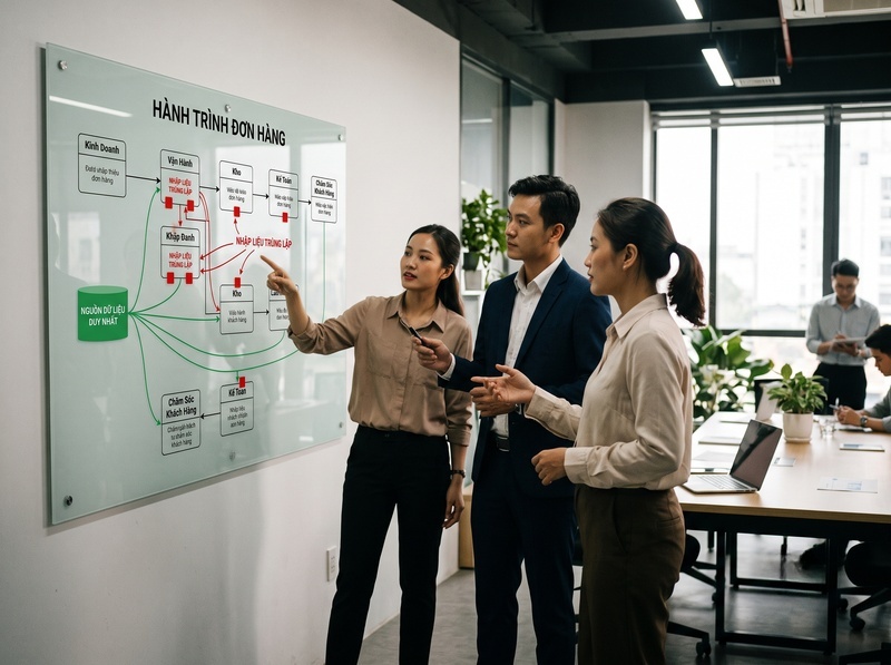 Giảm nhập liệu lặp lại bằng tự động hóa