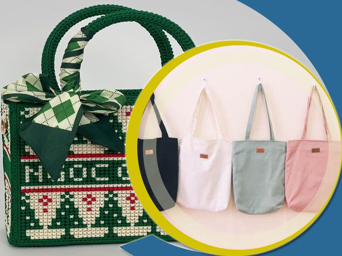 Nên mua túi canvas handmade hay túi canvas công nghiệp?