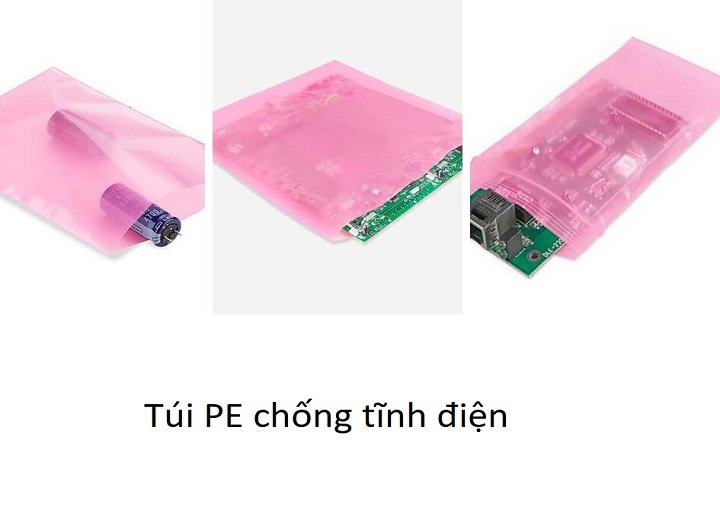 Túi PE chống tĩnh điện là gì và vai trò quan trọng trong ngành điện tử