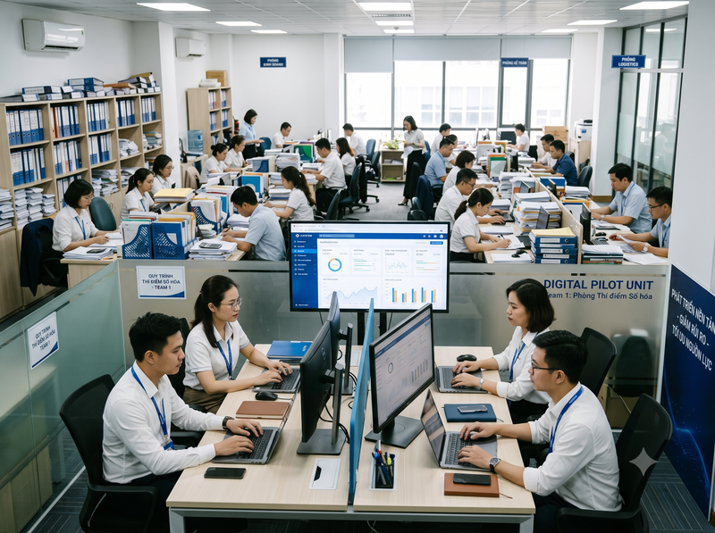 Nên ưu tiên số hóa bộ phận nào?