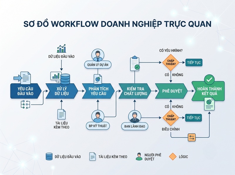Workflow hỗ trợ quản lý doanh nghiệp như thế nào?