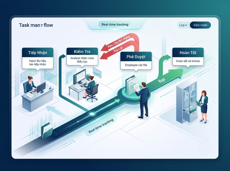 Phân biệt workflow và quy trình làm việc