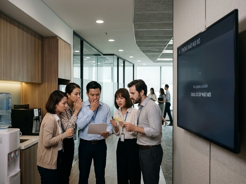 Phản hồi tin đồn nội bộ đúng thời điểm và hiệu quả